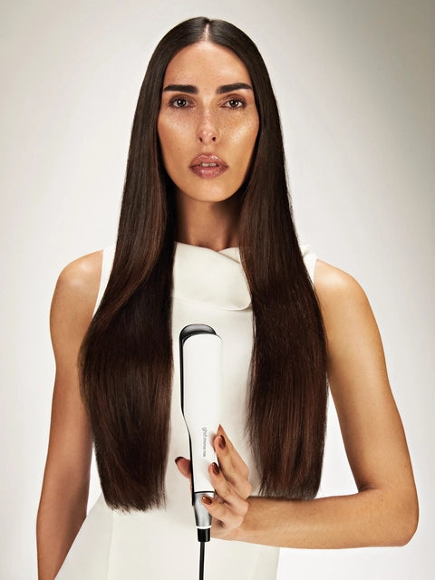 Ghd Chronos Max Wide Plate Hair Straightener White
