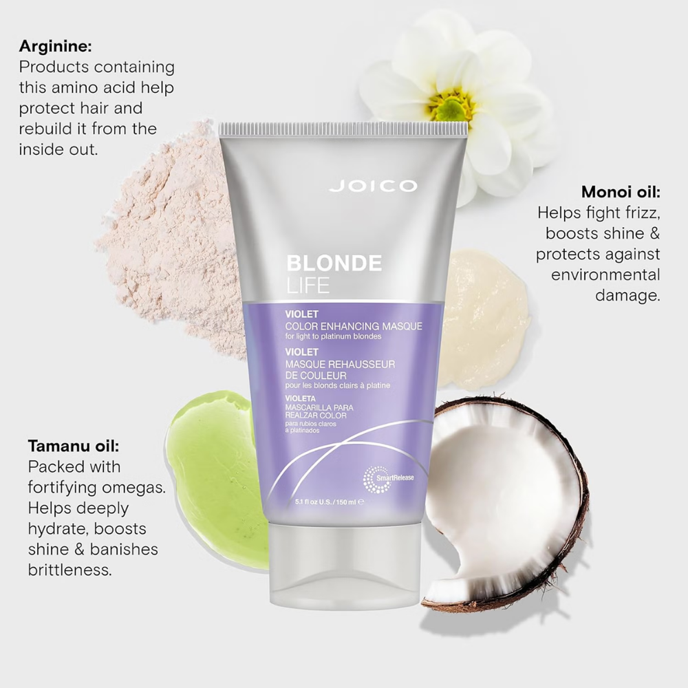 Joico Blonde Life Color Enhancing Masque Violet 150ml