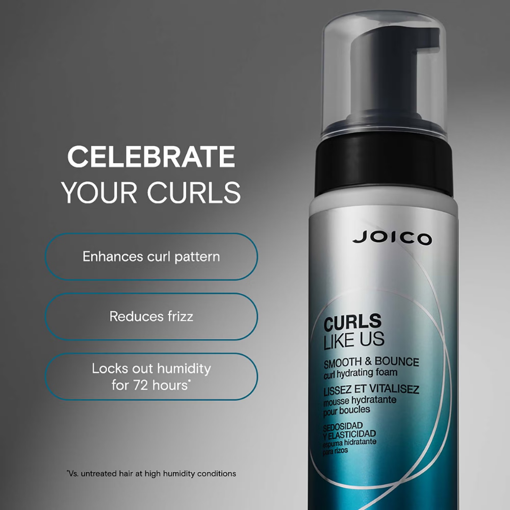 Joico Curls Like Us Smooth & Bounce Curl Hydrating Foam 200ml