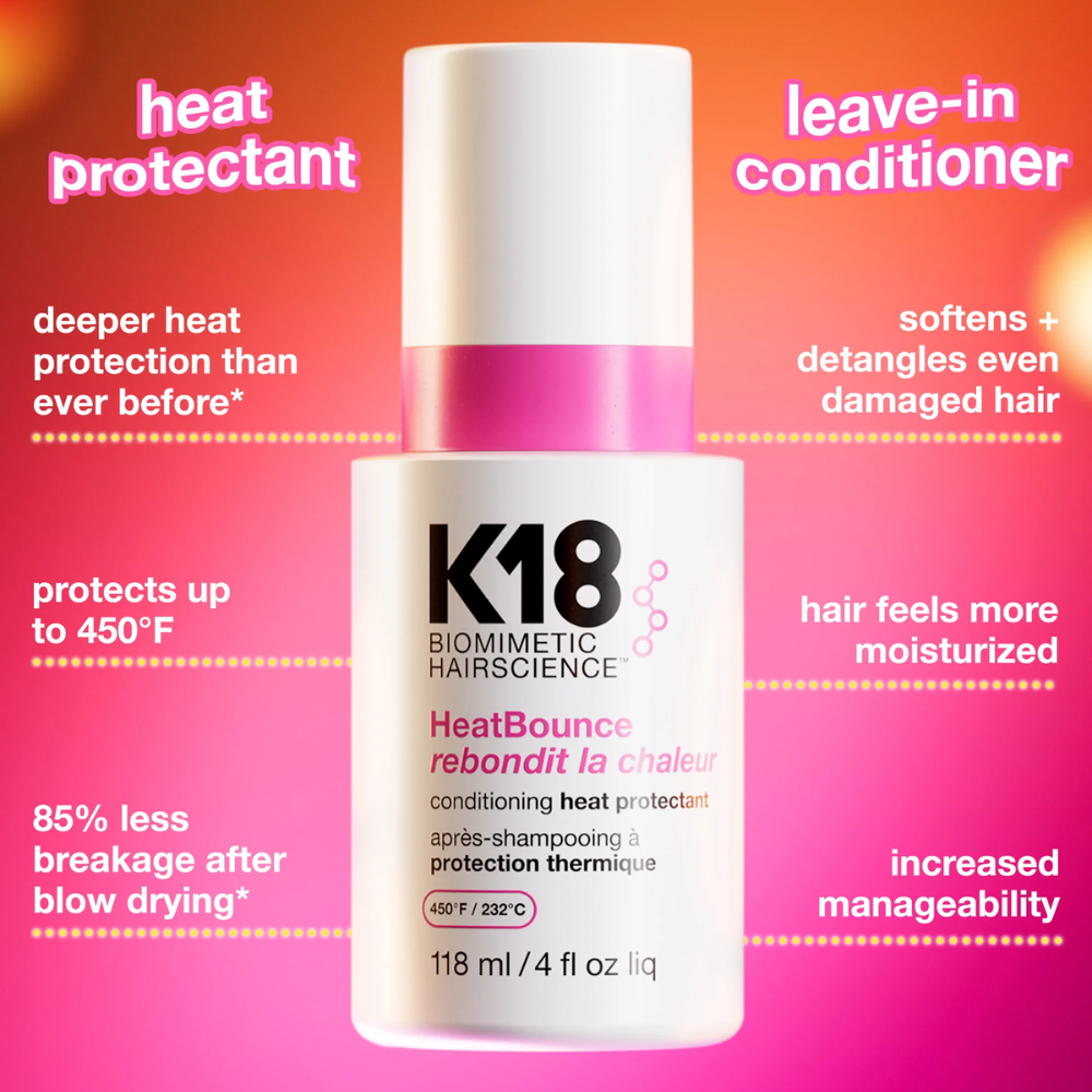 K18 Heatbounce Conditioning Heat Protectant 118ml