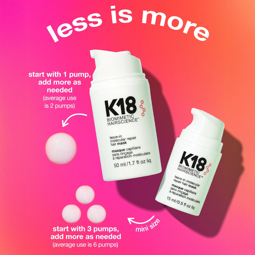 K18 Leave-In Molecular Repair Mask 15ml