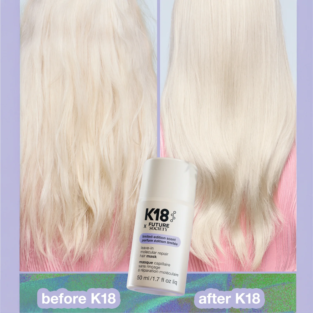 K18 x Future Society Leave-in Molecular Repair Hair Mask 50ml