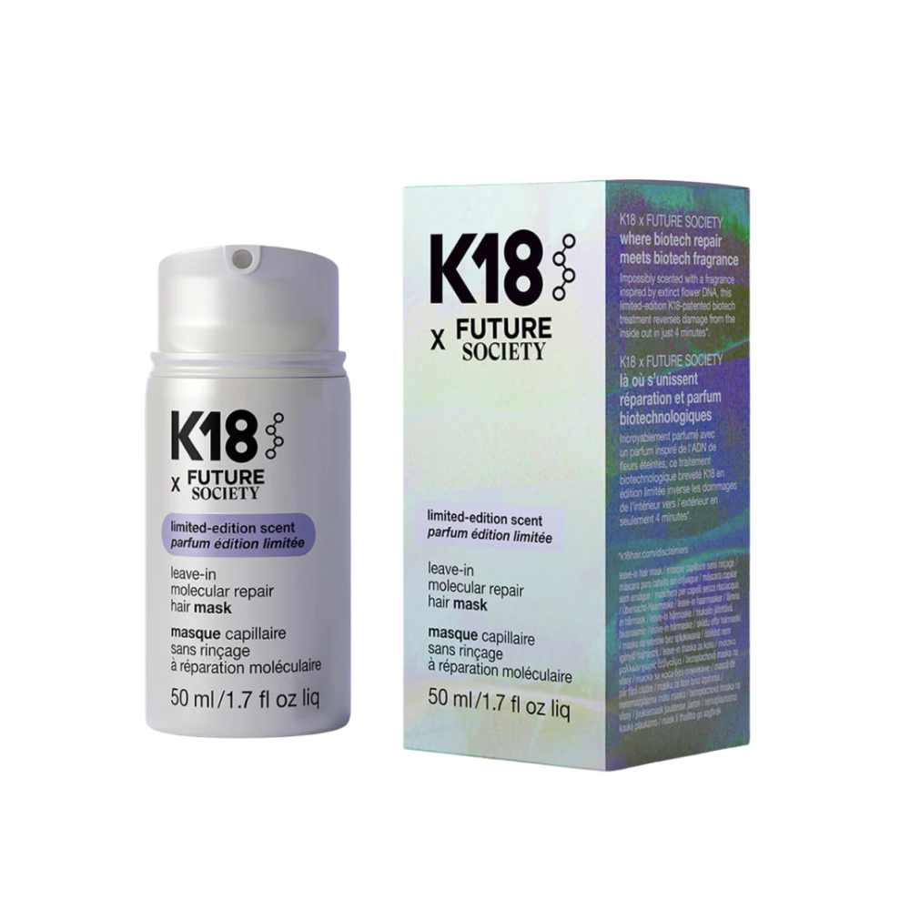 K18 x Future Society Leave-in Molecular Repair Hair Mask 50ml