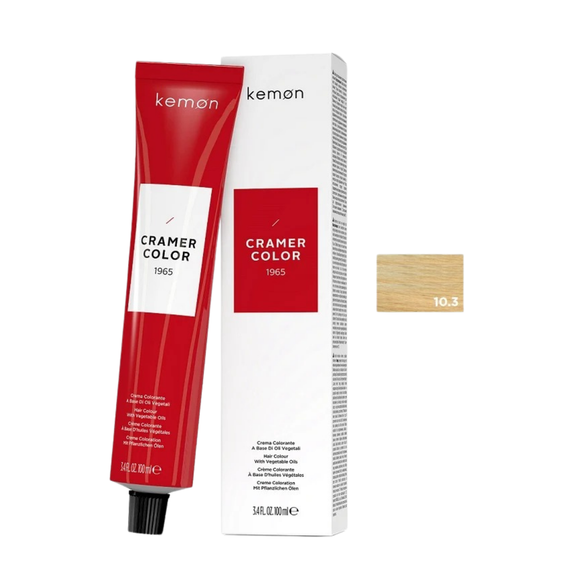 Kemon Cramer Color 10.3 Platinum Gold 100ml