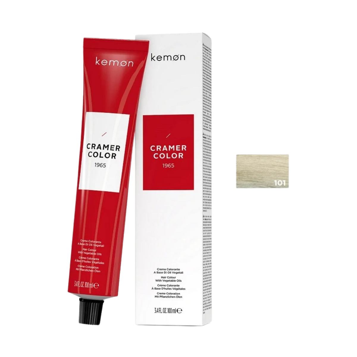 Kemon Cramer Color 101 Super Lightener Ash 100ml
