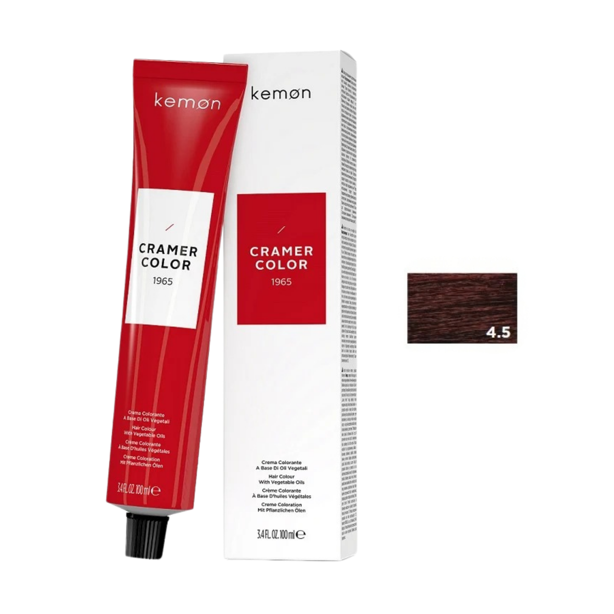 Kemon Cramer Color 4.5 Scarlet Brown 100ml