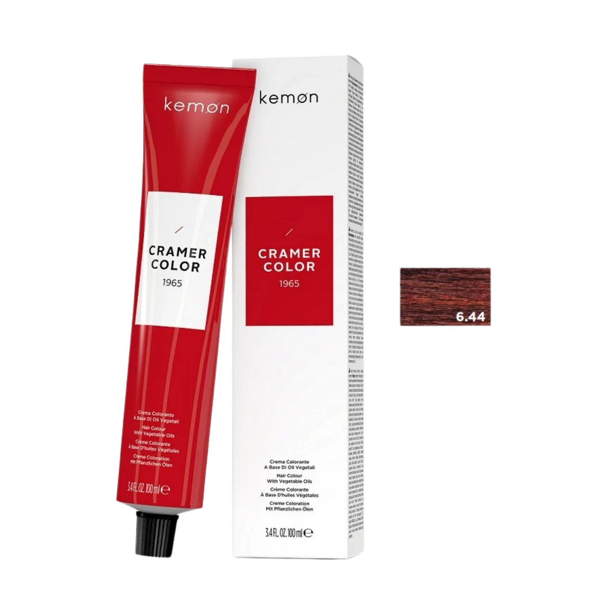 Kemon Cramer Color 6.44 Dark Blonde Deep Copper 100ml