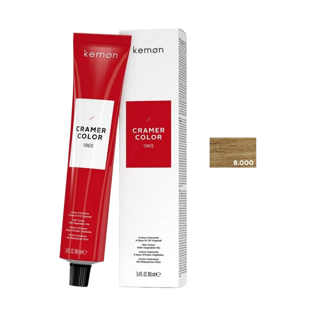 Kemon Cramer Color 8.000 Super Natural Light Blonde 100ml