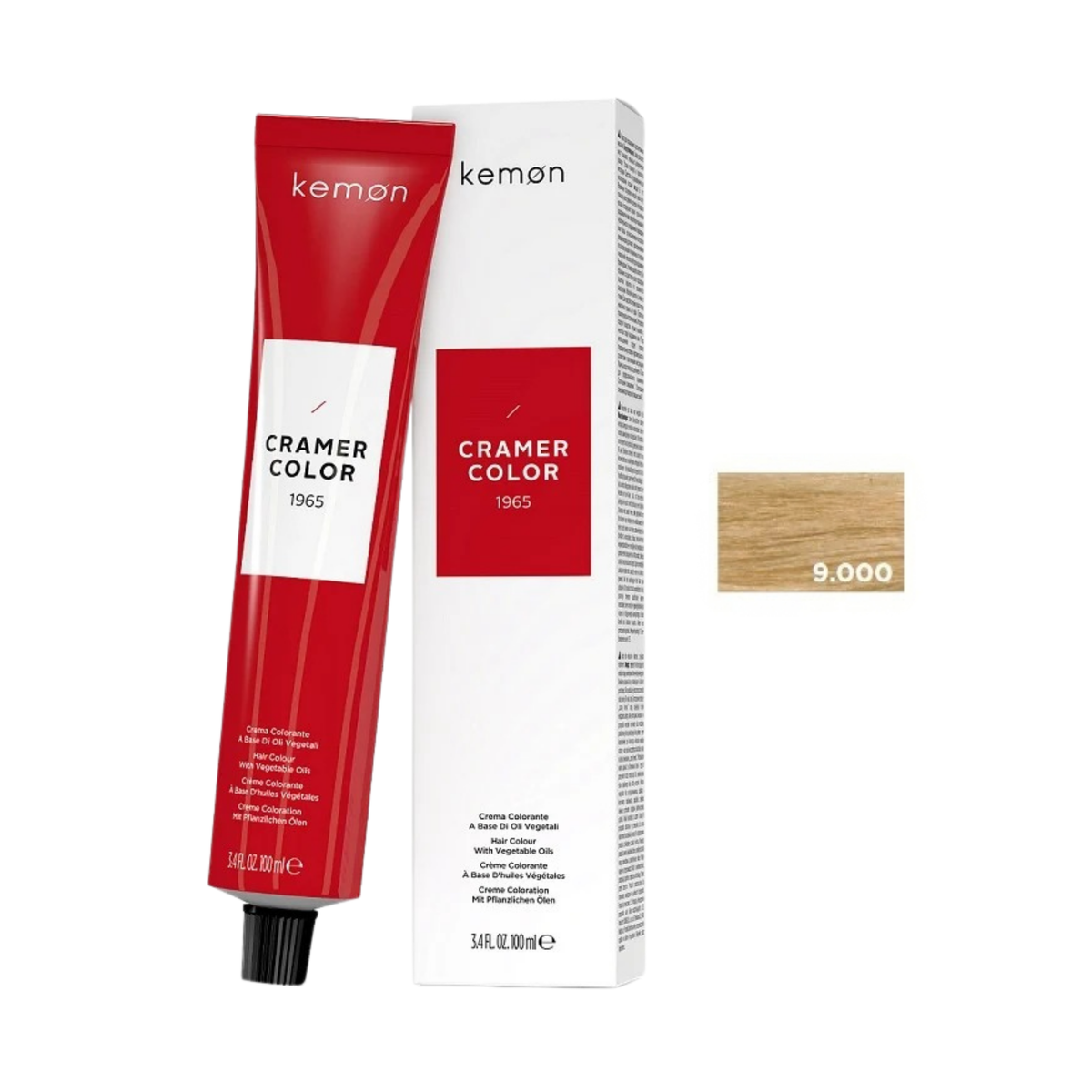 Kemon Cramer Color 9.000 Very Light Super Natural Blonde 100ml