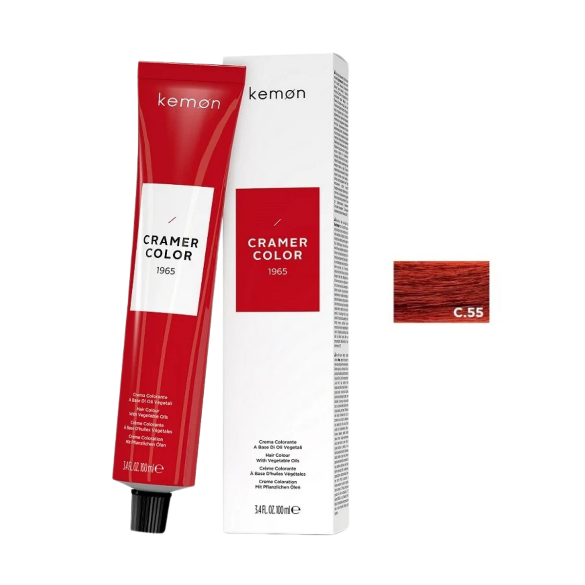 Kemon Cramer Color C.55 Red Corrector Intensifier 100ml