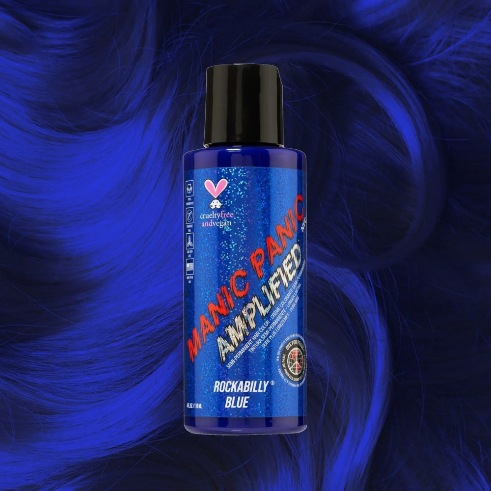 Manic Panic Rockabilly Blue Amplified