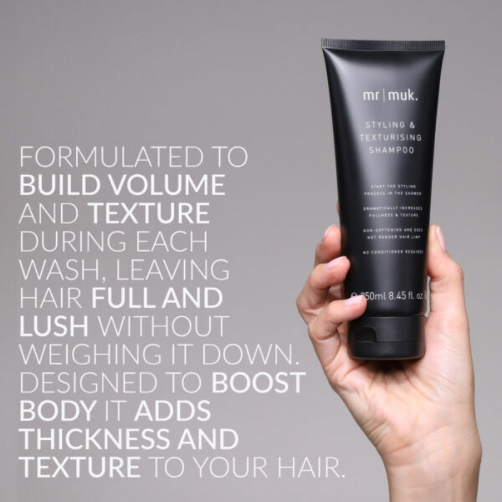 Mr Muk Styling & Texturising Shampoo 250ml