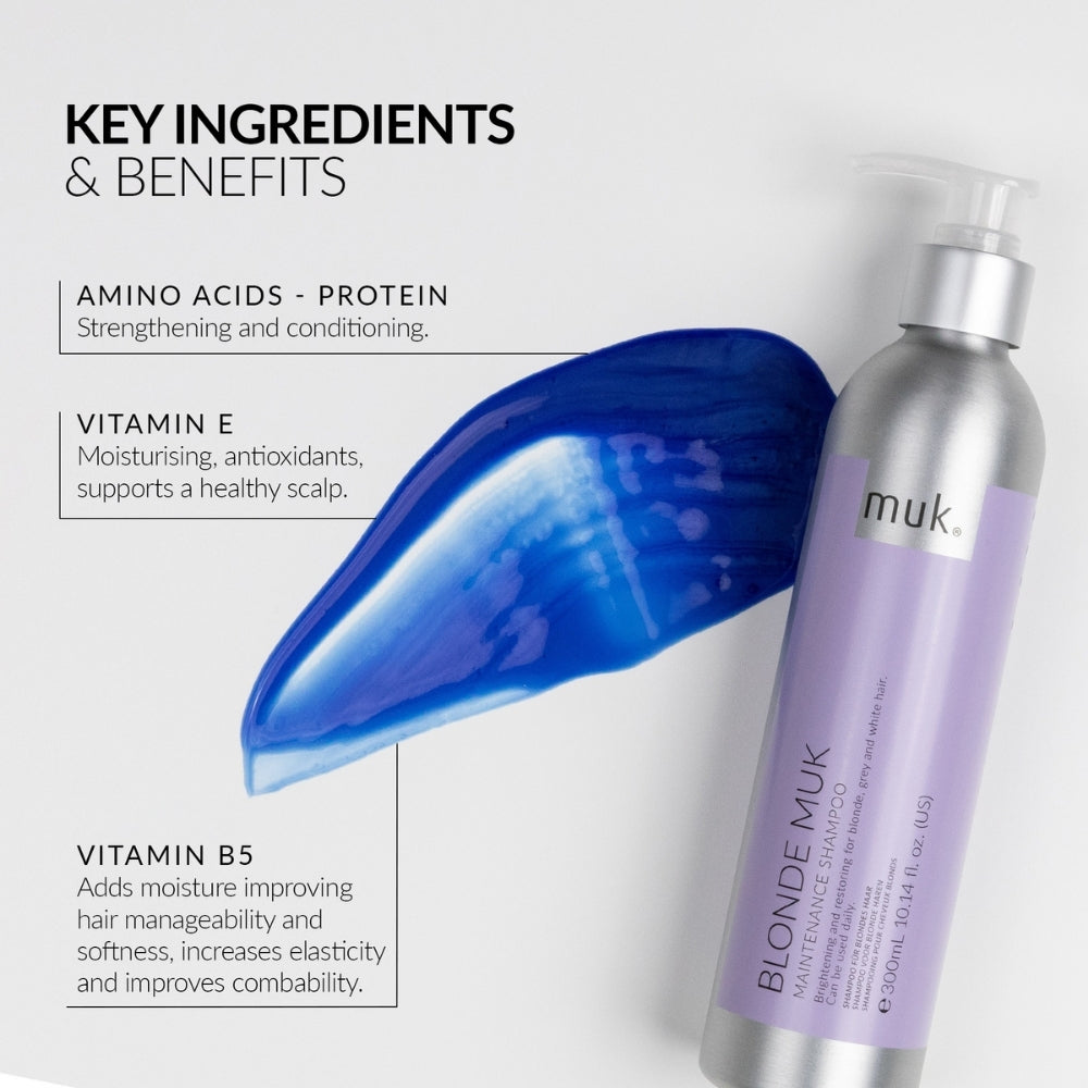 Muk Blonde Maintenance Shampoo 300ml