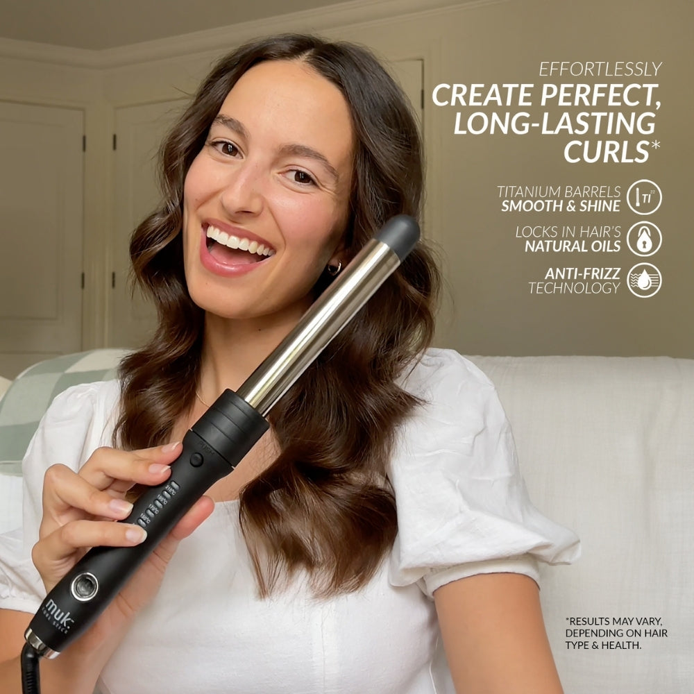Muk Curling Wand – 3 Barrels