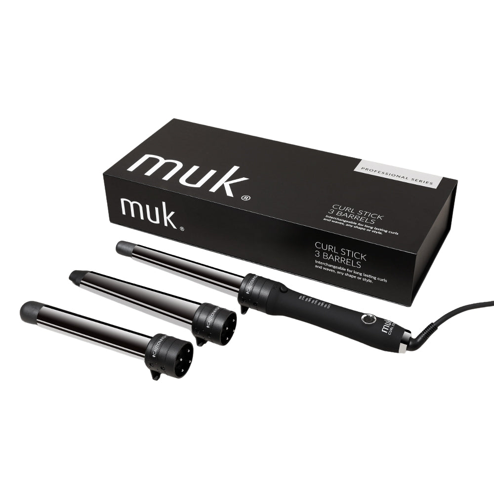 Muk Curling Wand – 3 Barrels