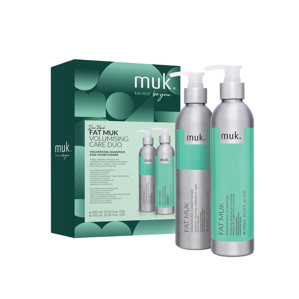 Muk Fat Volumising 300ml Shampoo and Conditioner Duo