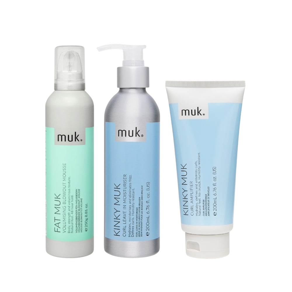 Muk Hair Kinky Curl & Hold Bundle