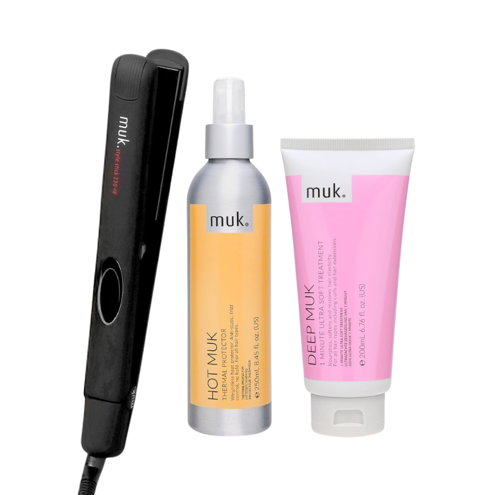 Muk Hair Original Style, Soften & Protect Bundle