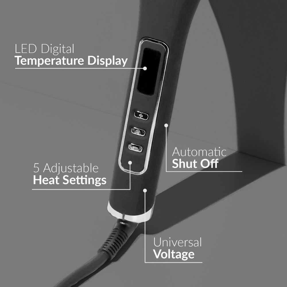 Muk Hot Paddle Hair Straightener Brush