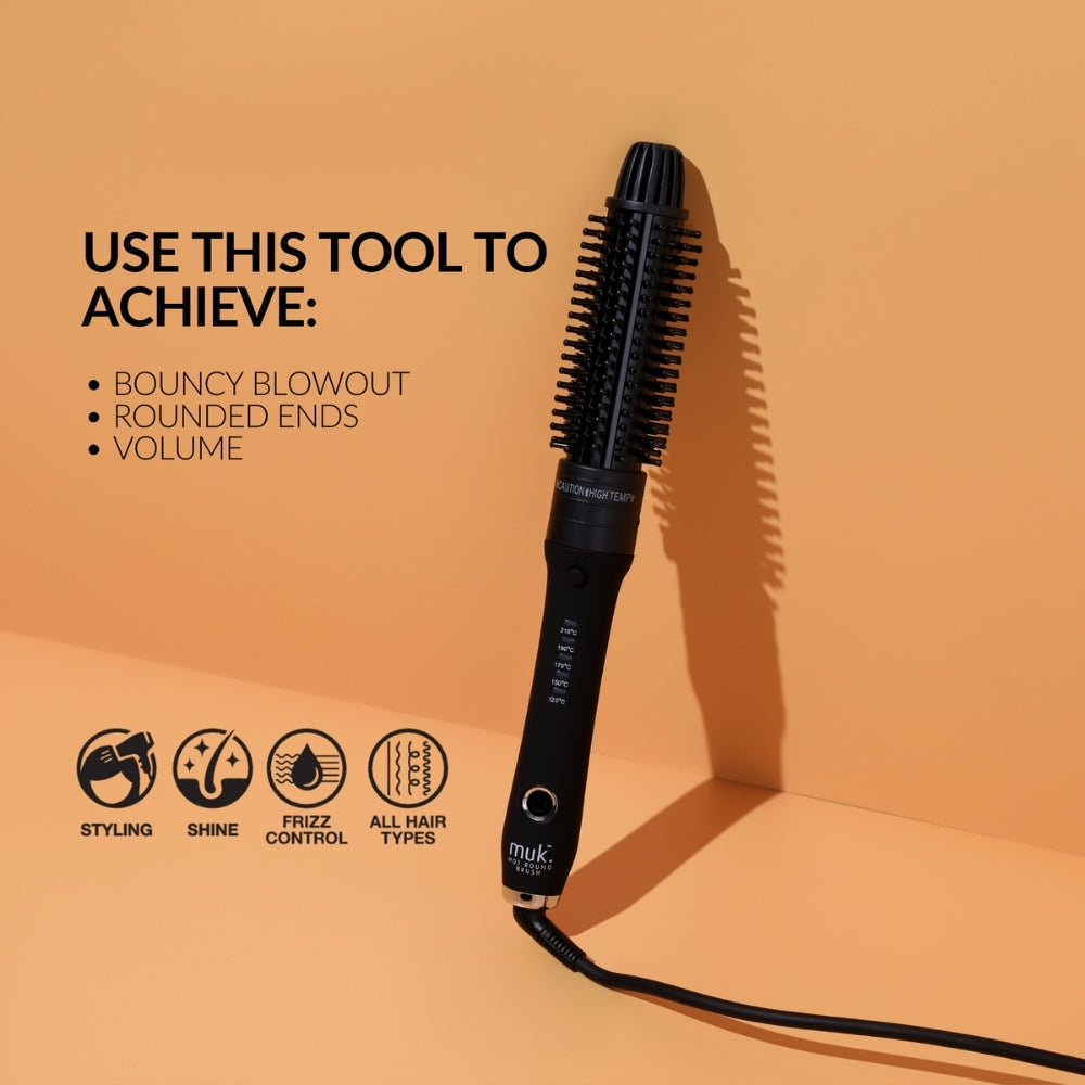 Muk Hot Round Volumising Brush – 2 Barrels