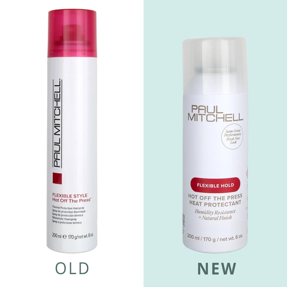 Paul Mitchell Flexible Hold Hot Off The Press Heat Protectant 200ml