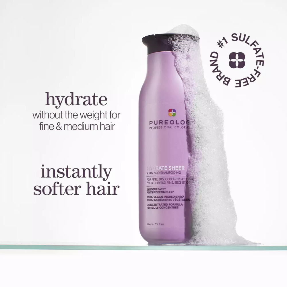 Pureology Hydrate Sheer Shampoo 266ml