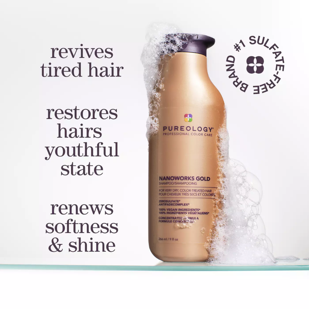 Pureology Nanoworks Gold Shampoo 266ml