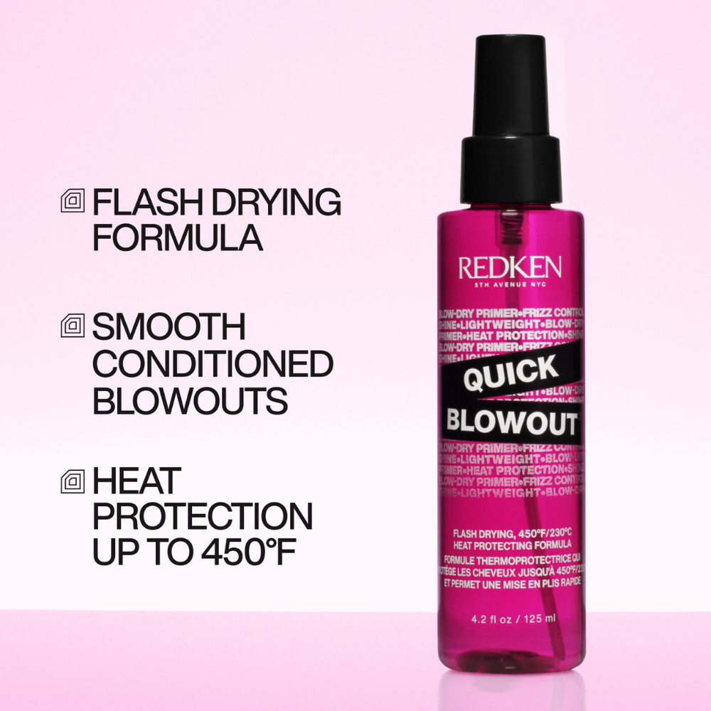 Redken Quick Blowout Lightweight Blow Dry Primer Spray 125ml