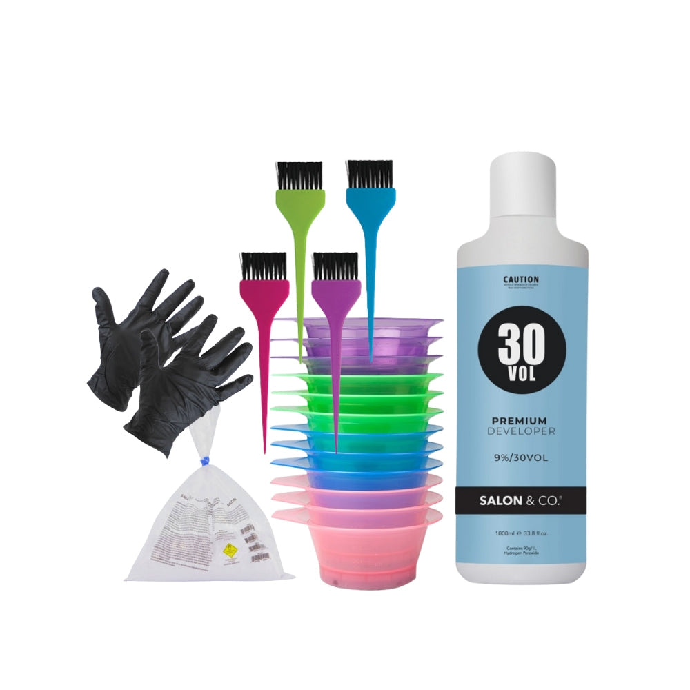 Salon & Co 30Vol (6%) Purple Bleach Kit