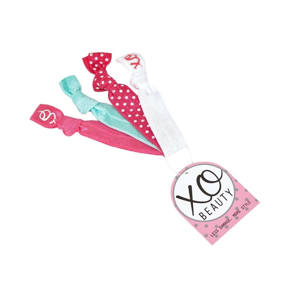 XoBeauty Hair Ties Flamingo 5pc