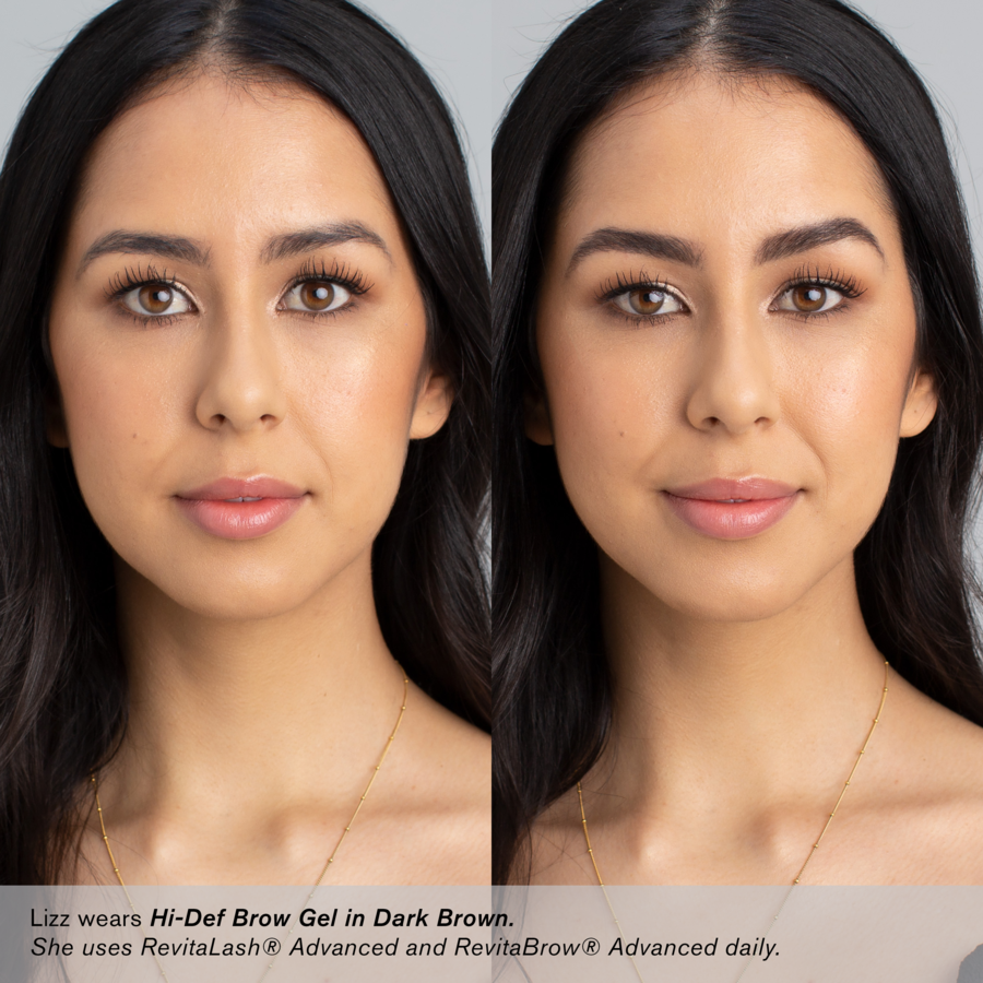 RevitaLash Cosmetics Hi-Def Brow Gel – Dark Brown