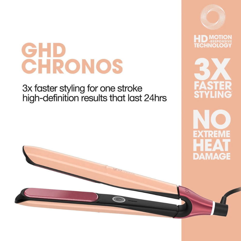 Ghd Chronos Hair Straightener in Sunkissed Peach