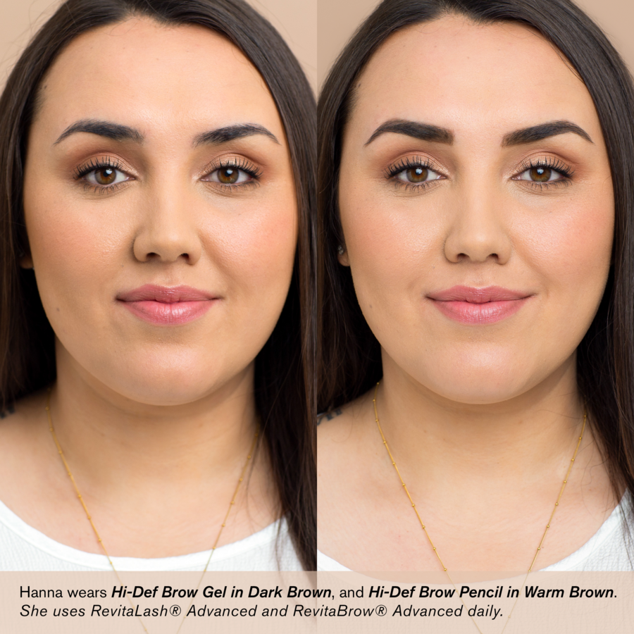 RevitaLash Cosmetics Hi-Def Brow Gel – Dark Brown