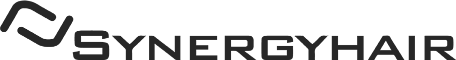 Synergy Hair -- monochrome logo